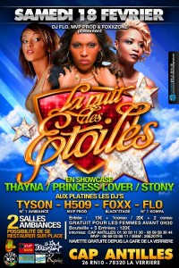 Cap Antilles - Princess Lover, Thayna et Stony.