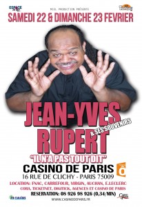 Rupert au Casino de Paris - 2014