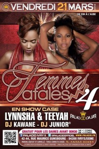 Lynnsha & Teeyah - Palacio - femmes Fatales 4