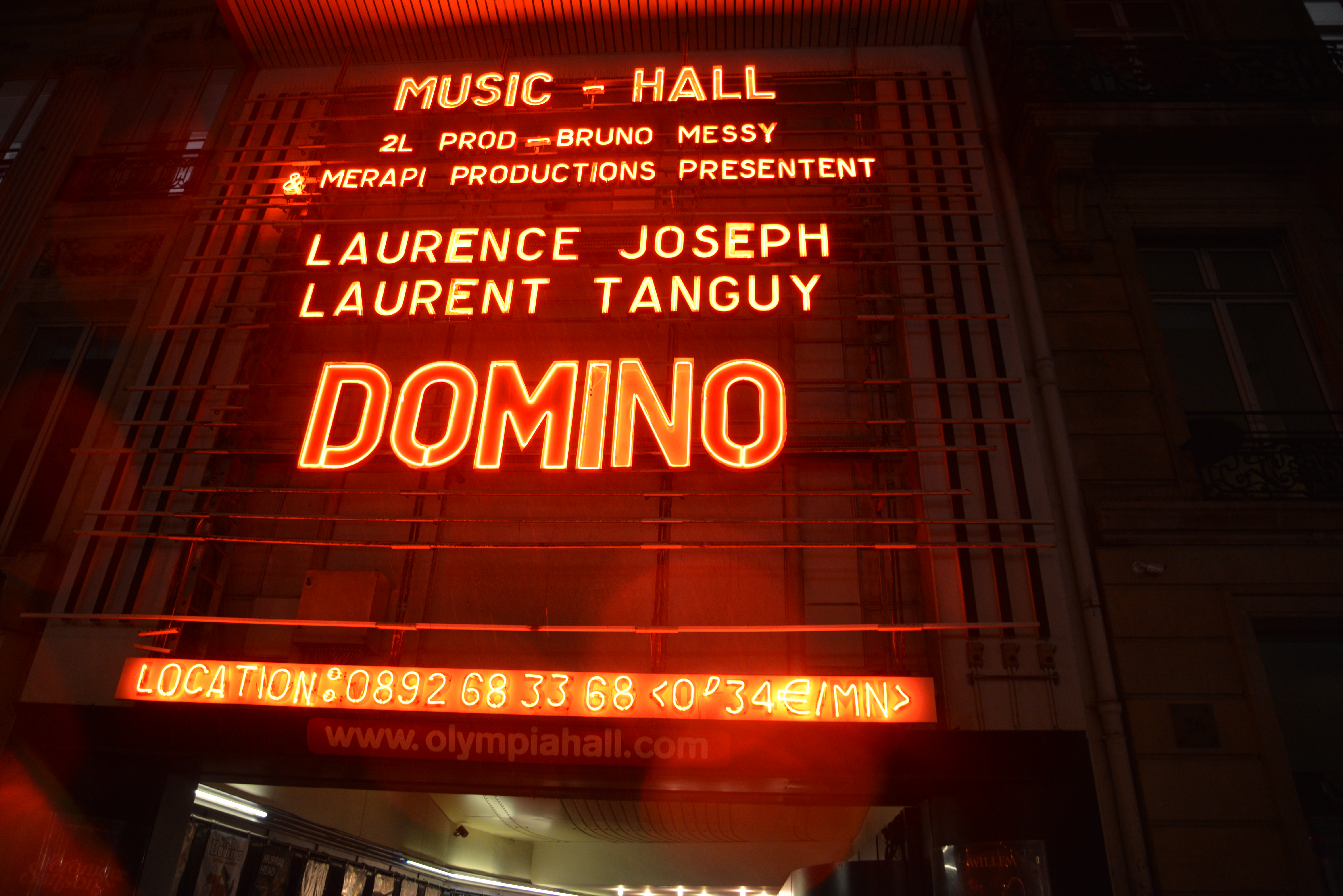 Domino, le spectacle à L’Olympia