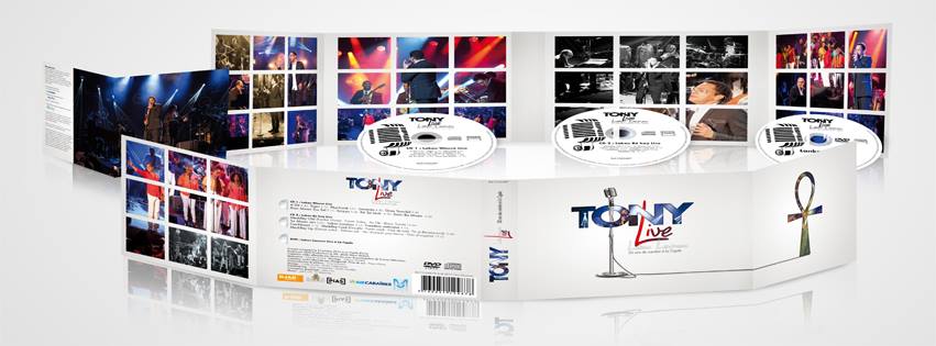 Tony Chasseur – CD/DVD Lakou Lanmou Live à La Cigale