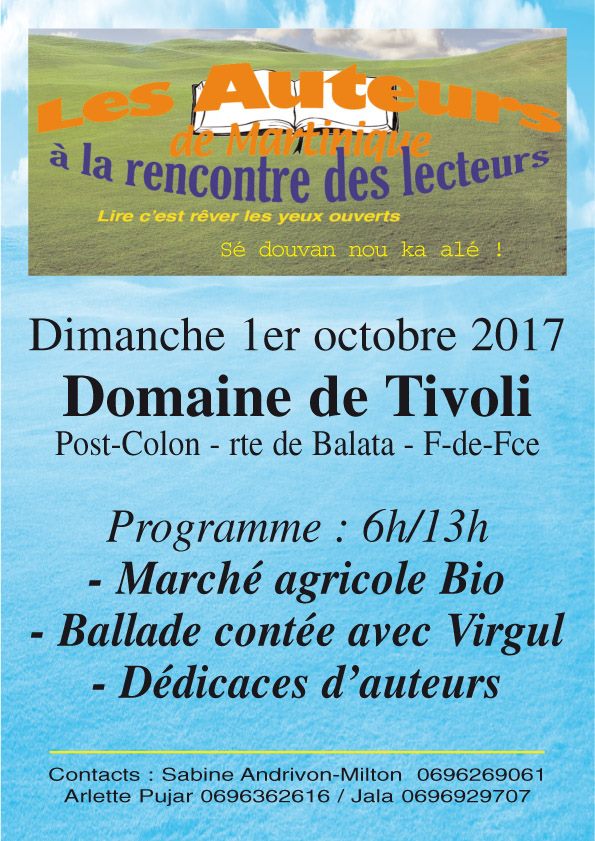 Martinique – Rencontre littéraire à Fort-de-France