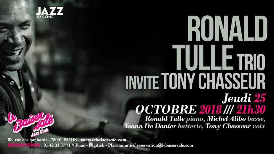 Concert – Ronald Tulle trio et Tony Chasseur