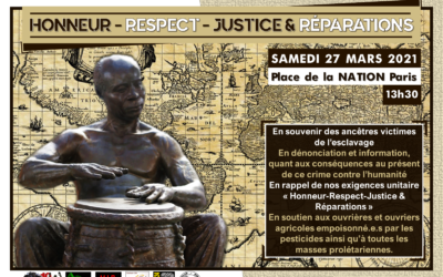 Annulé – Action – Rassemblement « Honneur-Respect-Justice et Réparations »
